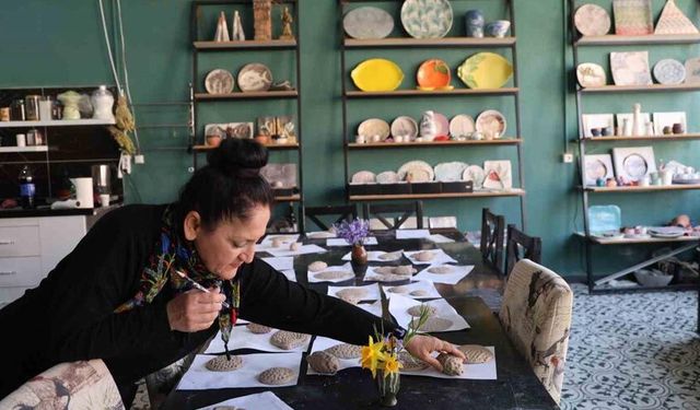 Tescilli Kozan portakalı yükümlülerin elinde sanata dönüştü