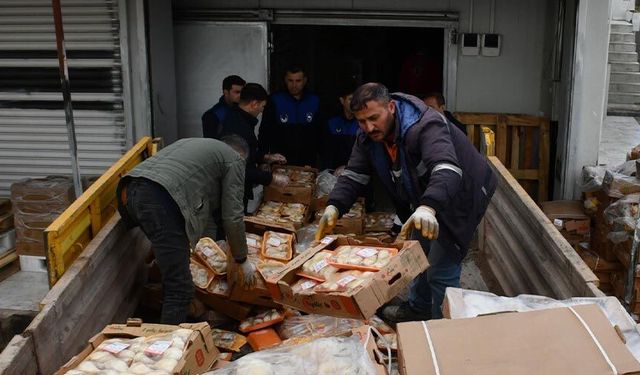 Şanlıurfa’da 50 ton bozuk tavuk ele geçirildi