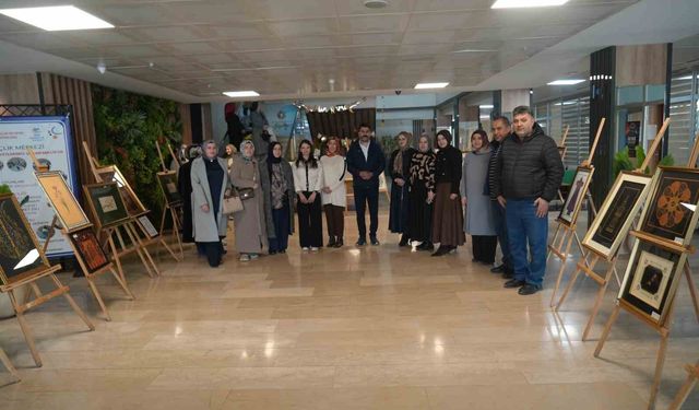 Muş’ta "Sanatın Diliyle Değerlerimiz" sergisi açıldı