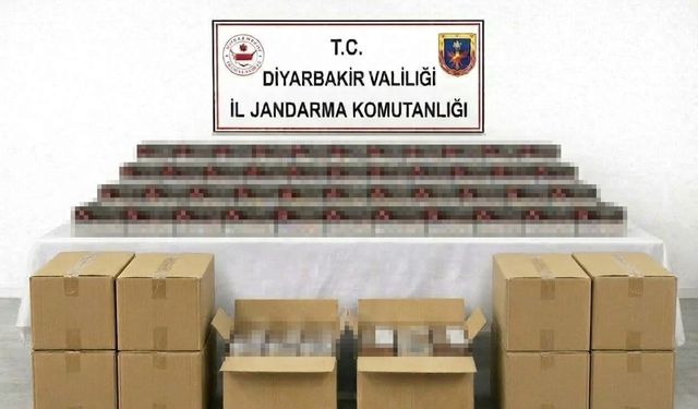Diyarbakır’da kaçakçılık operasyonları: 61 kişi hakkında işlem yapıldı