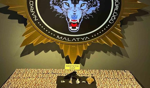Malatya’da uyuşturucu operasyonu: 5 gözaltı
