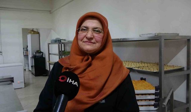 Malatya’da kadın kooperatifinde bayram mesaisi