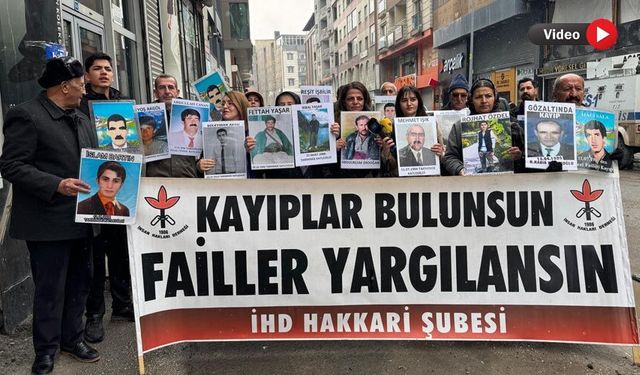 Yüksekova’da İHD’den 217. haftada Hatice Atalay için adalet talep etti