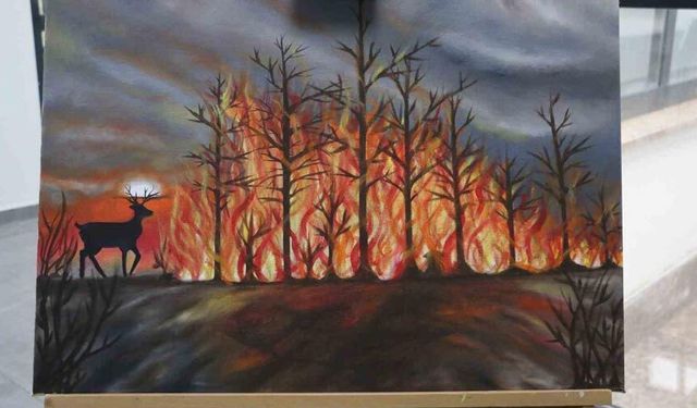 Diyarbakır’da "Gelecek, Köklerde Saklı" resim sergisi açıldı