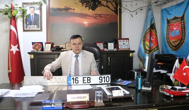 Hakkari Şoförler Odası Başkanı Arslan'dan APP plaka uyarısı!