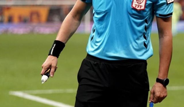 Trendyol Süper Lig de haftanın hakemleri açıklandı