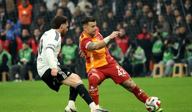 Galatasaray derbide Beşiktaş’ı 1-0 mağlup etti