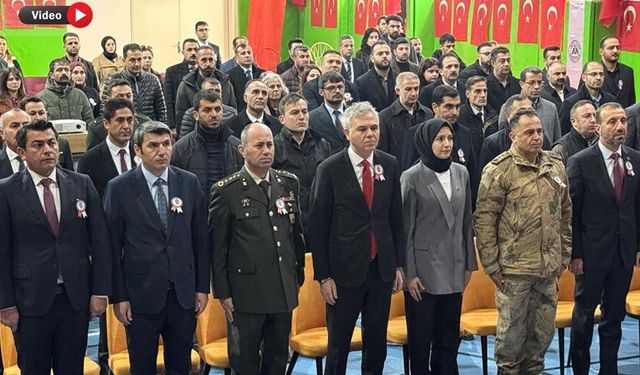 Yüksekova’da Çanakkale Zaferi kutlandı