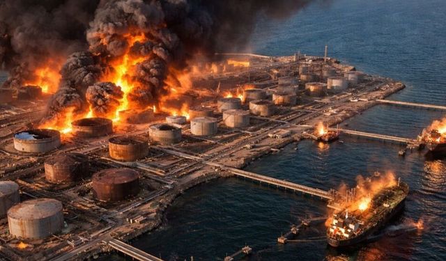 Savaşta 15. gün! İran'ın Hark Adası vuruldu