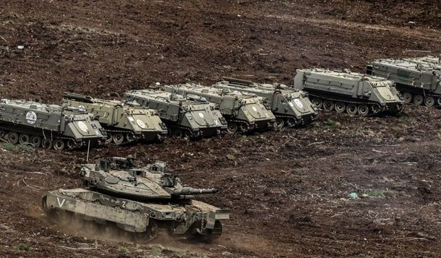 İsrail ordusu, Lübnan'ın güneyine kara harekatı başlattı