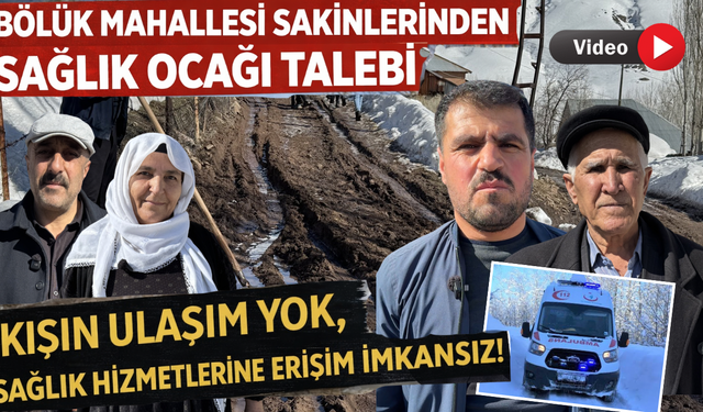 Bölük Mahallesi sakinlerinden sağlık ocağı talebi