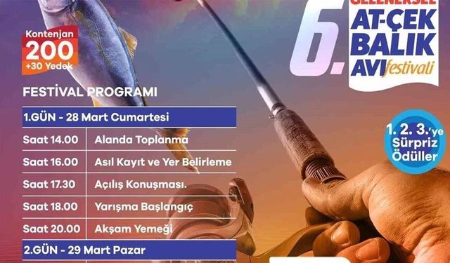 Aliağa’da ’6. Geleneksel At-Çek Balık Avı Festivali’ coşkusu başlıyor