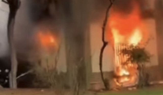 Gaziantep’te caminin bodrum katında korkutan yangın