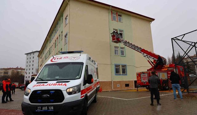 Elazığ’da okullarda deprem tatbikatı