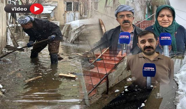 Yüksekova'da alt yapı yetersizliği alarm veriyor! Vatandaşlar sitemli