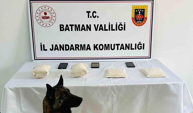 Batman’da 3 kilo kannabinoit ele geçirildi