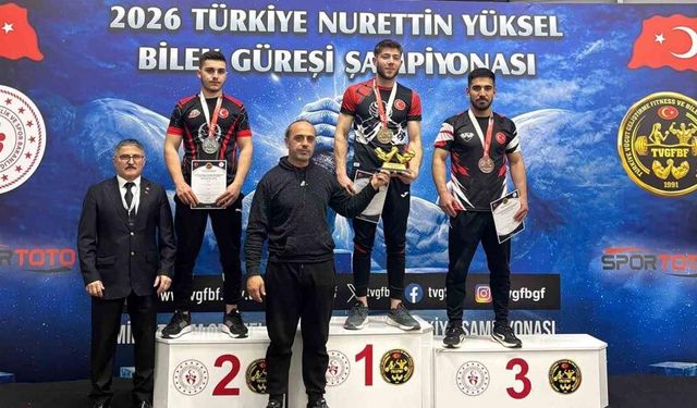 Kozanlı sporcu Türkiye şampiyonu oldu