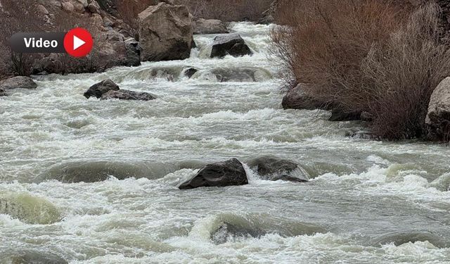 Baharın Gelişiyle Zap Suyunun Debisi arttı