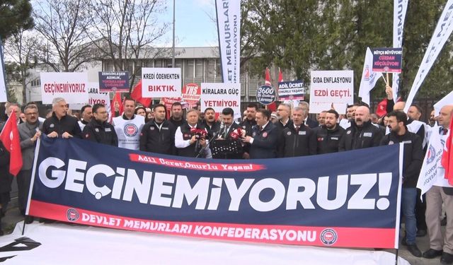 Kaya: "Memurumuz ayın sonunu getirecek maaşlara erişene kadar mücadelemizi sürdüreceğiz"