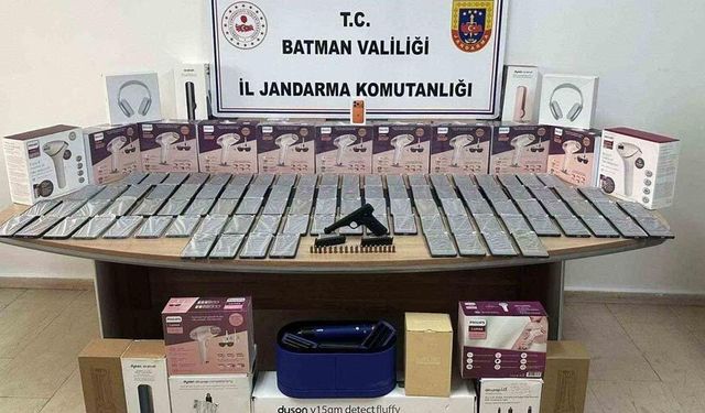 Batman’da kaçakçılık operasyonları