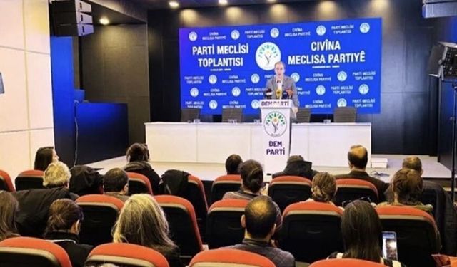 DEM Parti Meclisi'nin Sonuç Bildirgesi Açıklandı