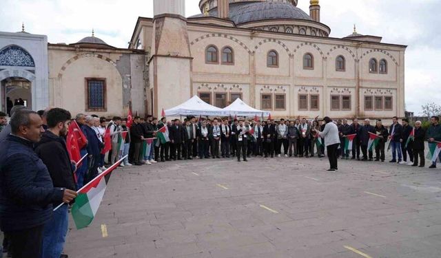Üniversite öğrencilerinden Filistin’e destek açıklaması