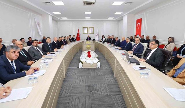 Bağımlılıkla mücadele il koordinasyon kurulu toplantısı yapıldı