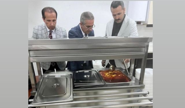 Yüksekova’da Taşımalı Eğitim Yemek Hizmetlerine Yerinde Denetim