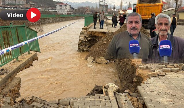 Yüksekova’da Dere Duvarı Çöktü: Projede İhmal İddiaları Gündemde