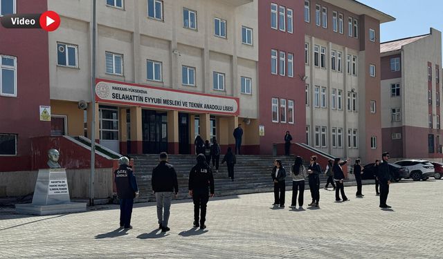 Yüksekova’da Okullarda Güvenlik Tedbirleri Artırıldı