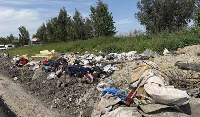 Bilinçsizce çöp yakıp çevreyi kirletiyorlar