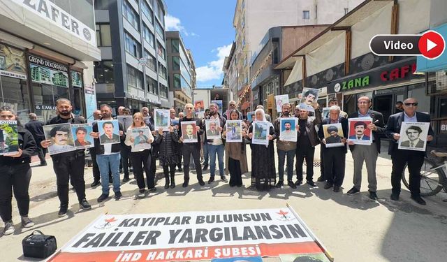 Yüksekova’da İHD Örhan ailesi için adalet talep etti