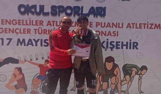 Özalplı Ferhat Çıkar Türkiye birincisi oldu