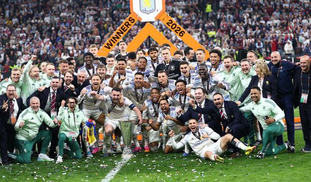 İngilizler İstanbul'da yine güldü! UEFA Avrupa Ligi şampiyonu Aston Villa