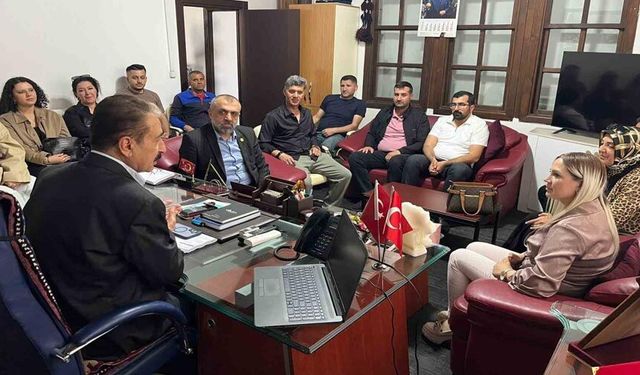 Malatya Tarım Platformu’ndan MESOB Başkanı Keskin’e ziyaret