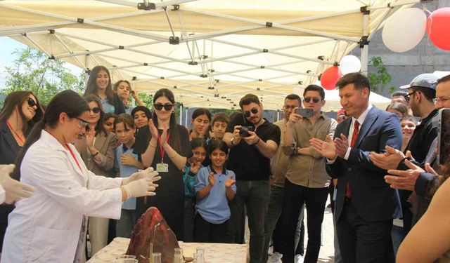 El-Cezeri’nin mirası Cizre’deki Bilim Fuarında devam ettirildi