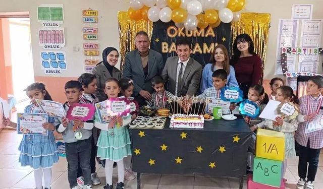 Diyadin’de miniklerden okuma bayramı etkinliği