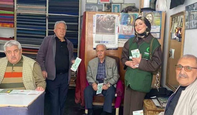 Yeşilay Kars’tan esnafa ziyaret: Bağımlılıkla mücadelede farkındalık artıyor