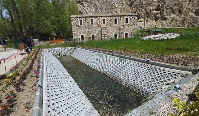 Van’da görsel şölen: İnci kefalleri tarihi Horhor Camii’ne konuk oldu