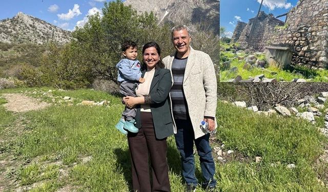 DEM Parti Milletvekili Gökalp 2 yaşındayken boşaltılan köyüne 36 yıl sonra geri döndü