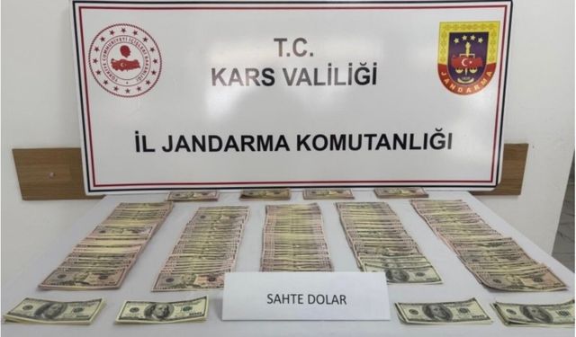 Kars’ta bayram öncesi sahte para operasyonu