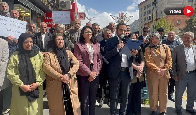 Şemdinli’de İŞKUR İddialarına İlişkin DEM Parti ve DBP’den Sert Tepki