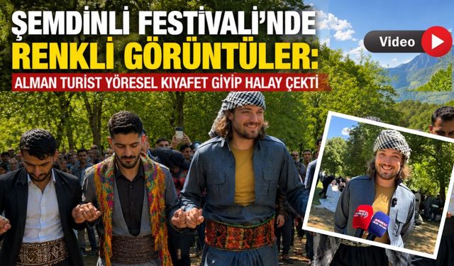 Alman Turistten Şemdinli’ye Hayranlık: “Kürt Kültürünü Çok Sevdim”