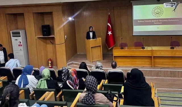 Üniversitesi öğrencilerine ’Kadına Yönelik Şiddetle Mücadele’ eğitimi