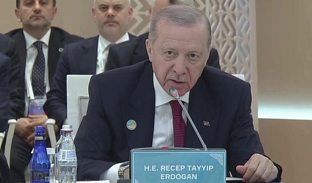 Erdoğan: "Siber güvenlik bugünün dünyasında tıpkı, kara, hava ve denizdeki güvenlik gibi zaruridir"