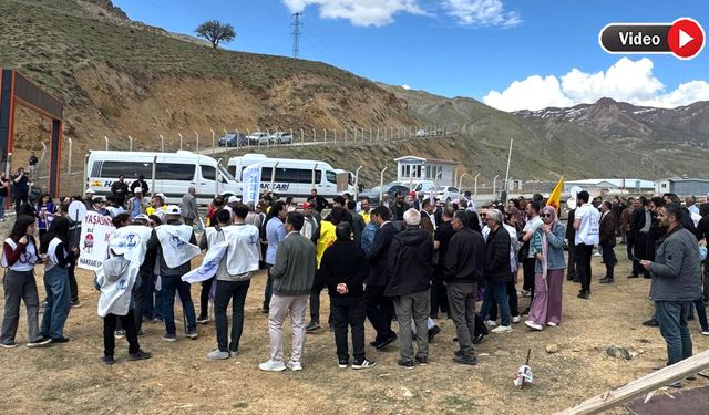 Hakkari’de tüm bileşenler heyelan bölgesinde tek ses oldu