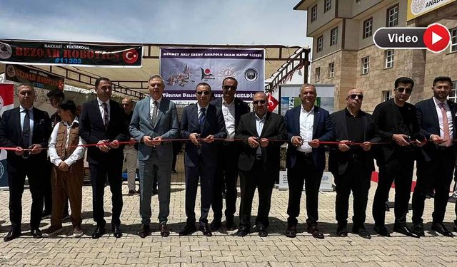 Yüksekova’da Öğrencilerden TÜBİTAK 4006 Bilim Fuarı: Projeler Yoğun İlgi Gördü