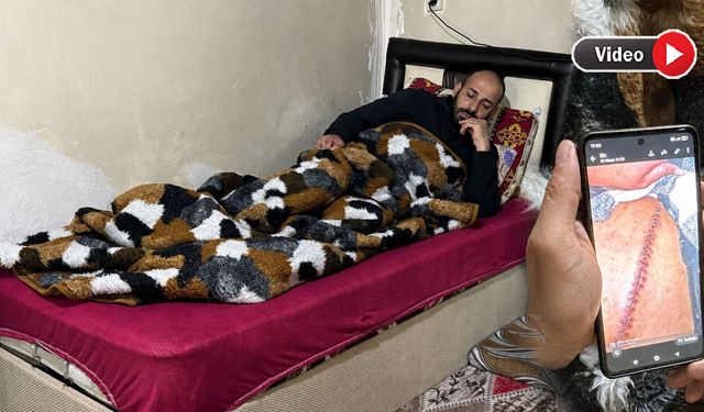 İnşaattan Düştü, Yatalak Kaldı: Kaderine Terk Edilen Aile Destek Bekliyor