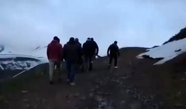 Tunceli’de dağlık alanda mahsur kalan vatandaş 11 saatlik çalışmayla kurtarıldı
