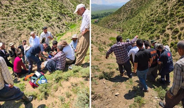 Yüksekova’da Yaylada Rahatsızlanan Çoban Hastaneye Kaldırıldı